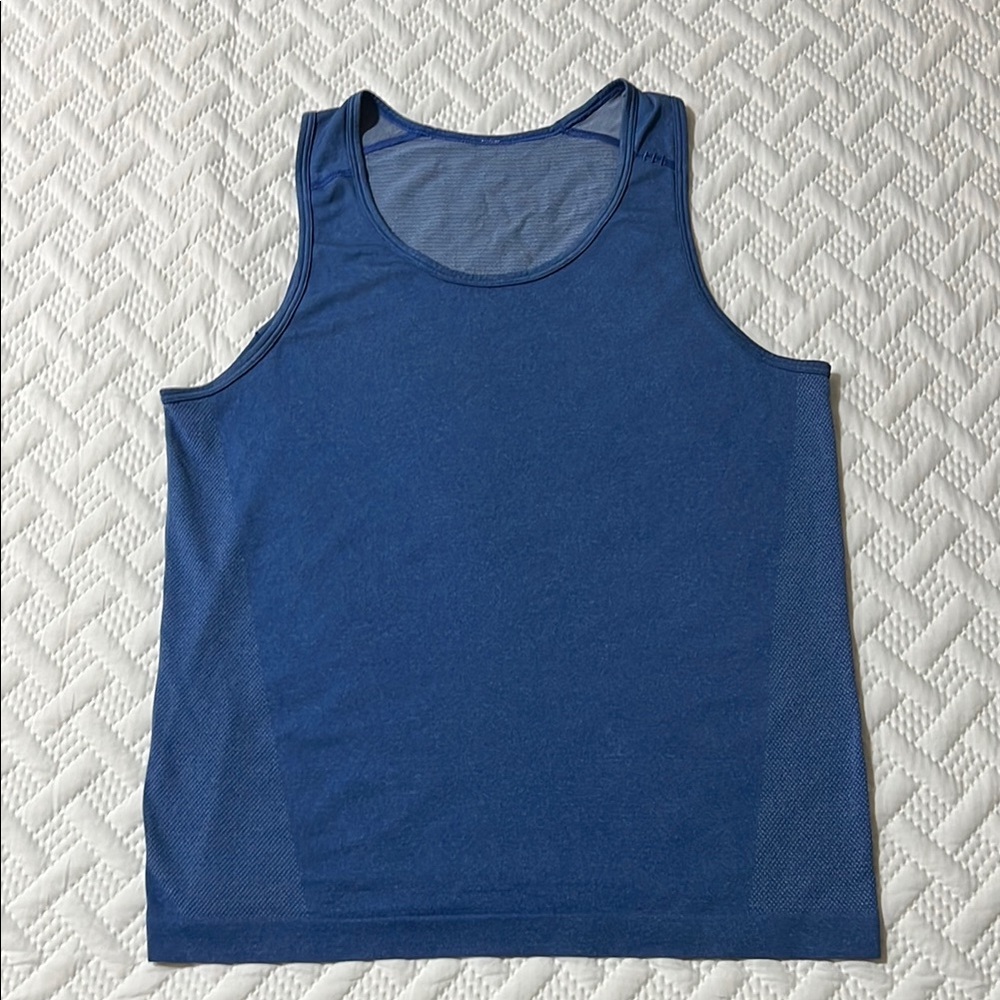 Lululemon Blue Sleeveless Athletic Tank Top